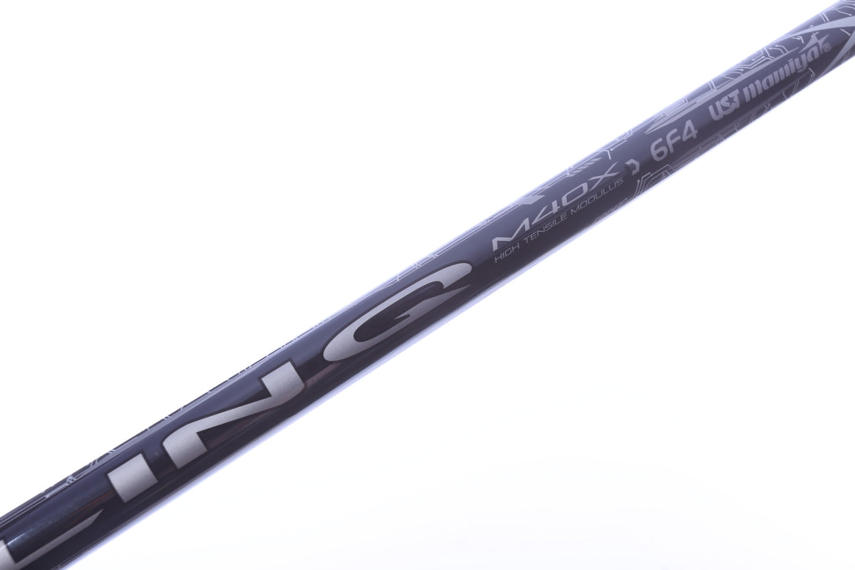 Used Ust Mamiya Lin-Q M40X White Driver Shaft Stiff Flex Graphite - 44.25 in - TaylorMade M Adapter
