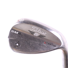Used Titleist Vokey SM6 Raw Lob Wedge - Right-Handed - 58 Degrees - Stiff Flex-Next Round