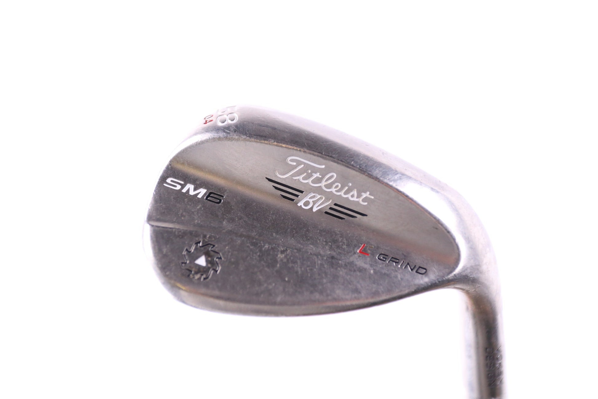 Used Titleist Vokey SM6 Raw Lob Wedge - Right-Handed - 58 Degrees - Stiff Flex-Next Round
