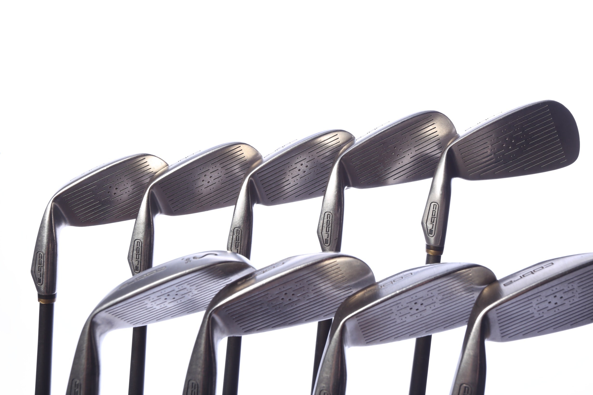 Used Cobra King Cobra 2 Senior Iron Set - Right-Handed - 3-PW, SW - Seniors Flex