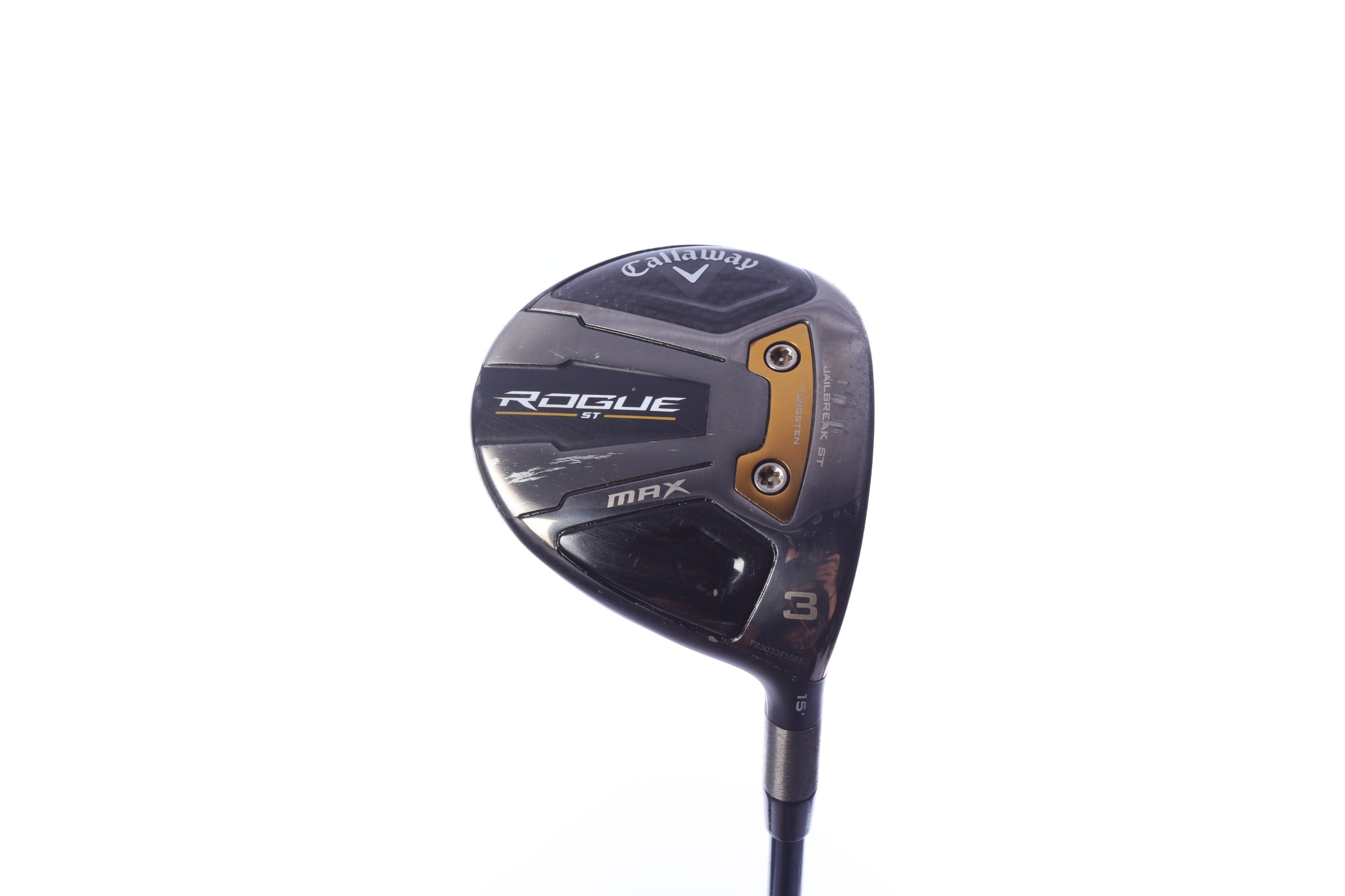 Used Callaway Rogue ST MAX 3-Wood - Right-Handed - 15 Degrees - Extra Stiff Flex