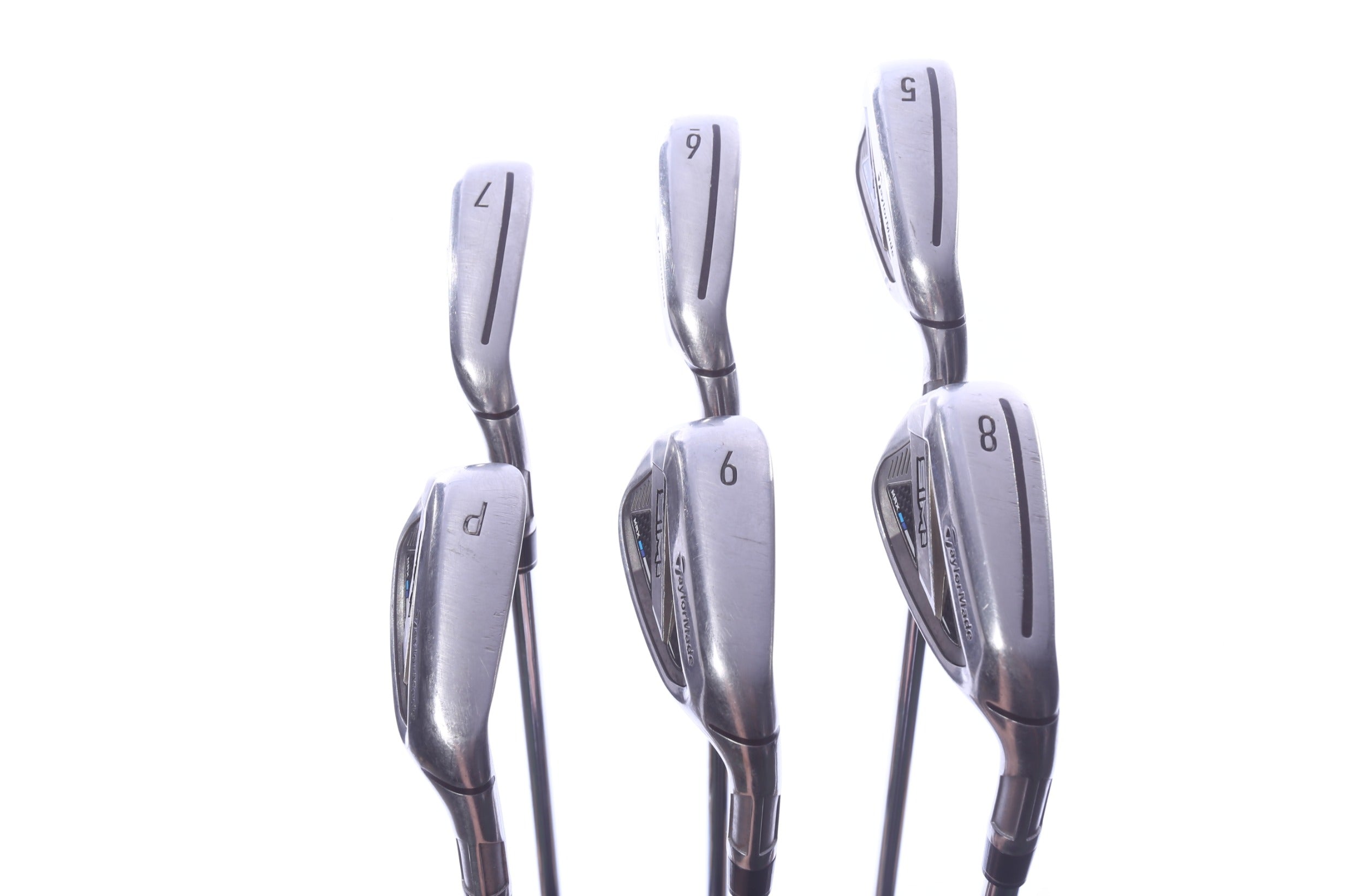 Used TaylorMade SIM2 MAX Iron Set - Right-Handed - 5-PW - Regular Flex