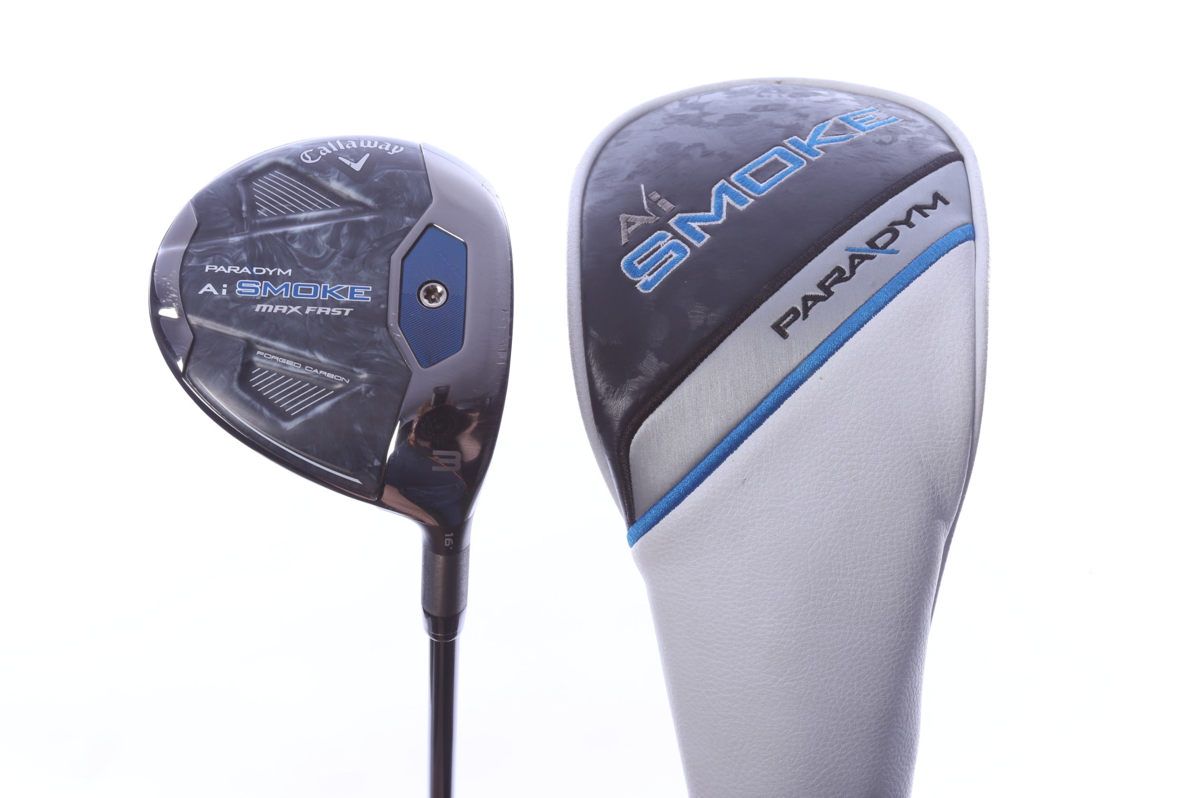 Used Callaway Paradym Ai Smoke MAX Fast 3-Wood - Right-Handed - 16 Degrees - Seniors Flex-Next Round