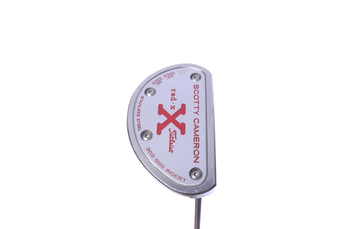 Used Titleist Scotty Cameron Red X2 Putter - Right-Handed - 33 in - Mid-mallet