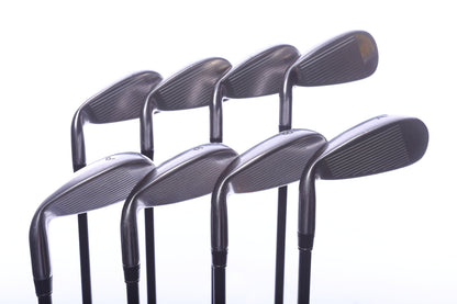 Used TaylorMade rac OS 2005 Iron Set - Right-Handed - 3-PW - Regular Flex