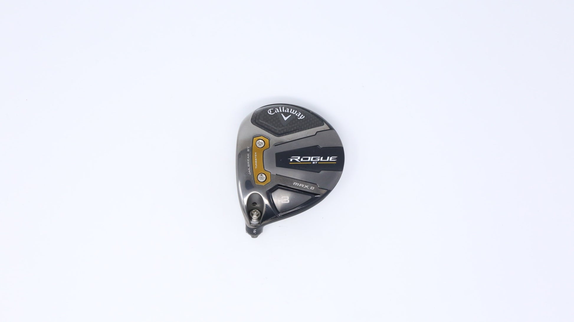 Used Callaway Rogue ST Max Draw 3-Wood - HEAD ONLY - Left-Handed - 16 Degrees-Next Round