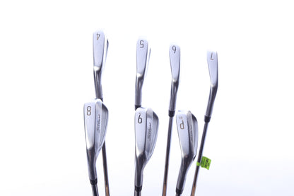 Used Titleist 2023 T100 Iron Set - Left-Handed - 4-PW - Stiff Flex