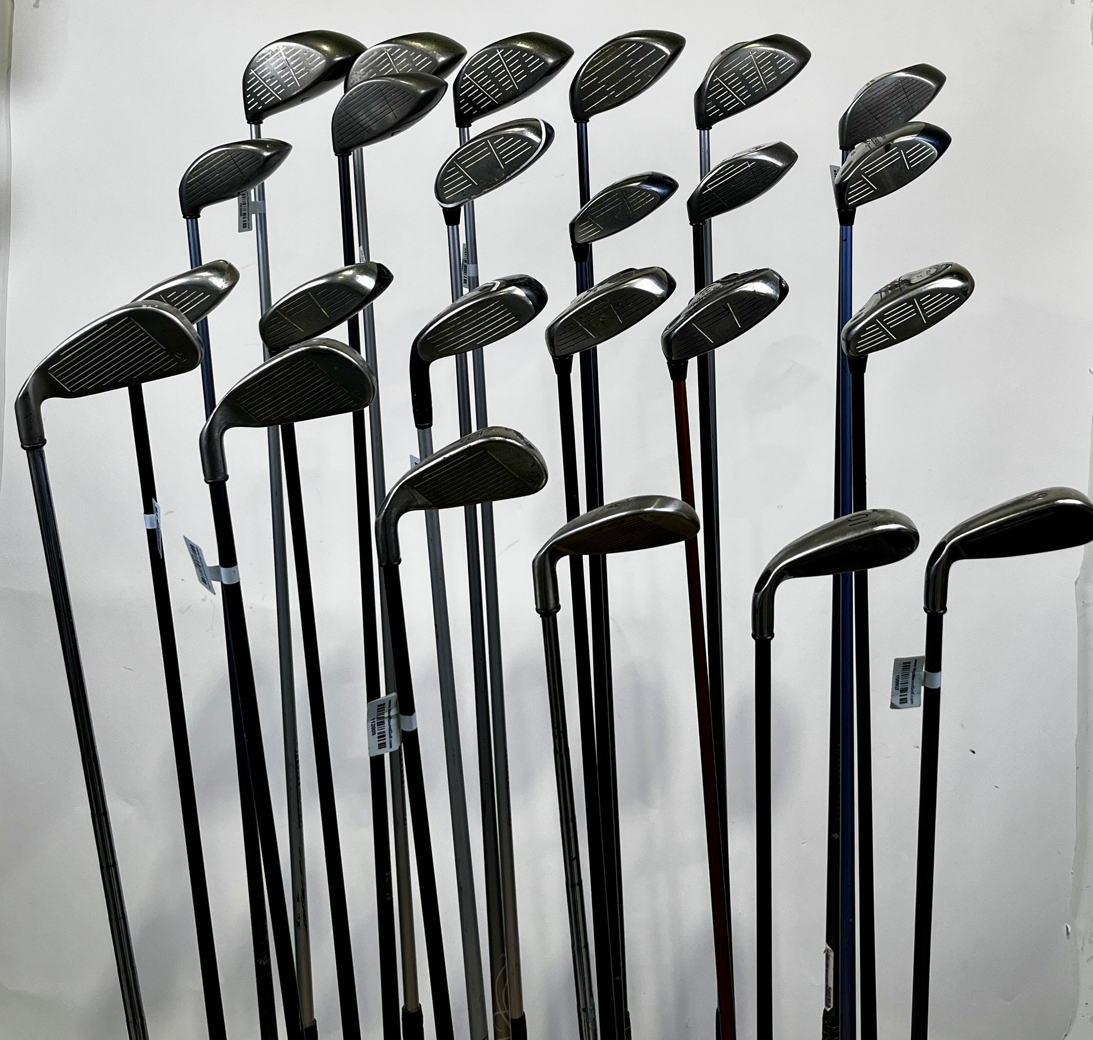 Wholesale Lot of 24 Callaway Drivers, Fairway Woods, Hybrids, and Single Irons.-Next Round