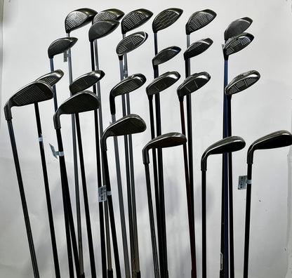 Wholesale Lot of 24 Callaway Drivers, Fairway Woods, Hybrids, and Single Irons.-Next Round