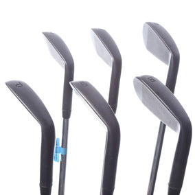 Used Cobra 2025 King Forged CB Black Iron Set - Left-Handed - 5-PW - Extra Stiff Flex-Next Round