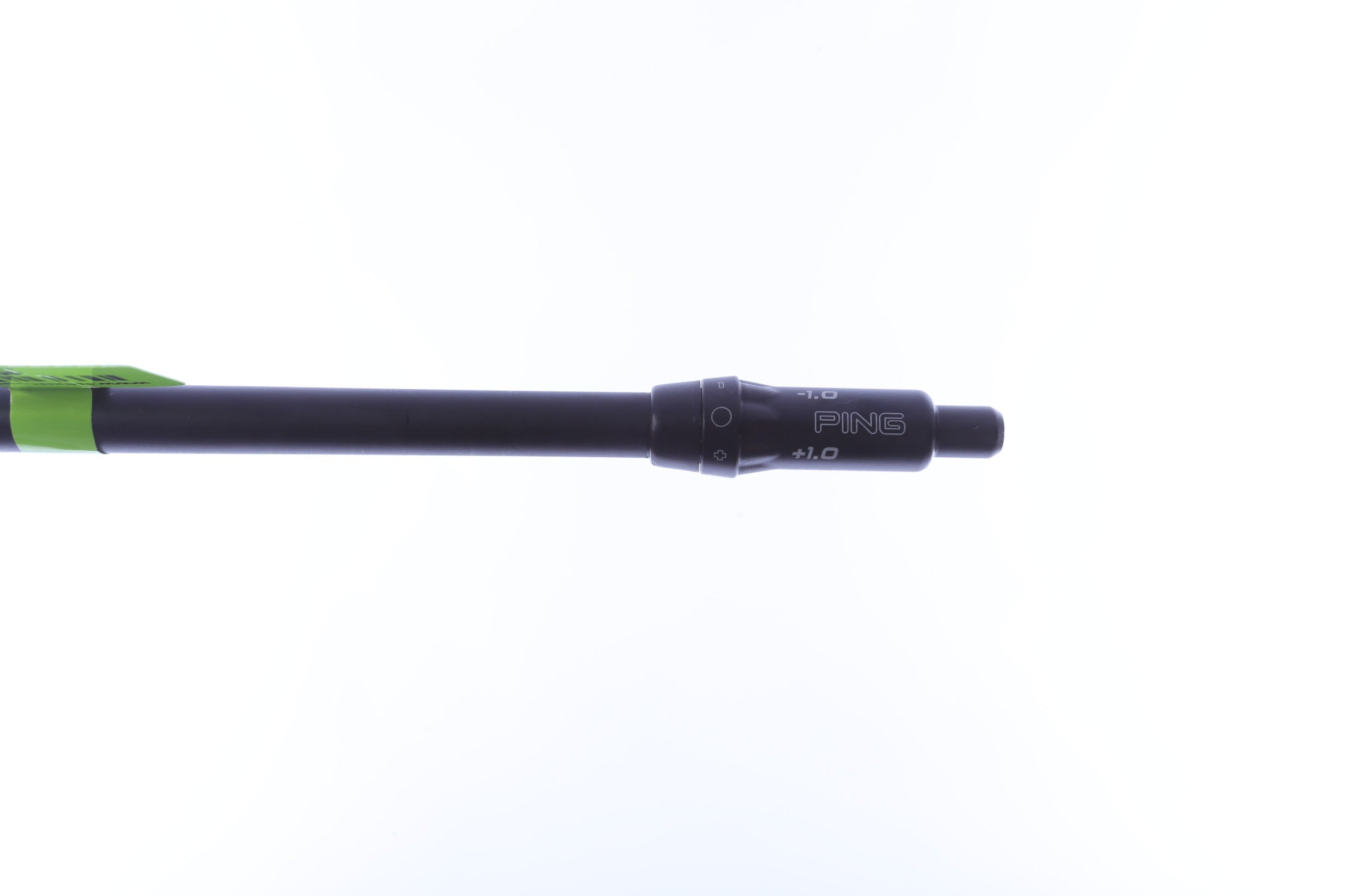 Used Aldila Rogue Black 130 MSI Driver Shaft Stiff Flex Graphite - 44 in - Ping Adapter-Next Round