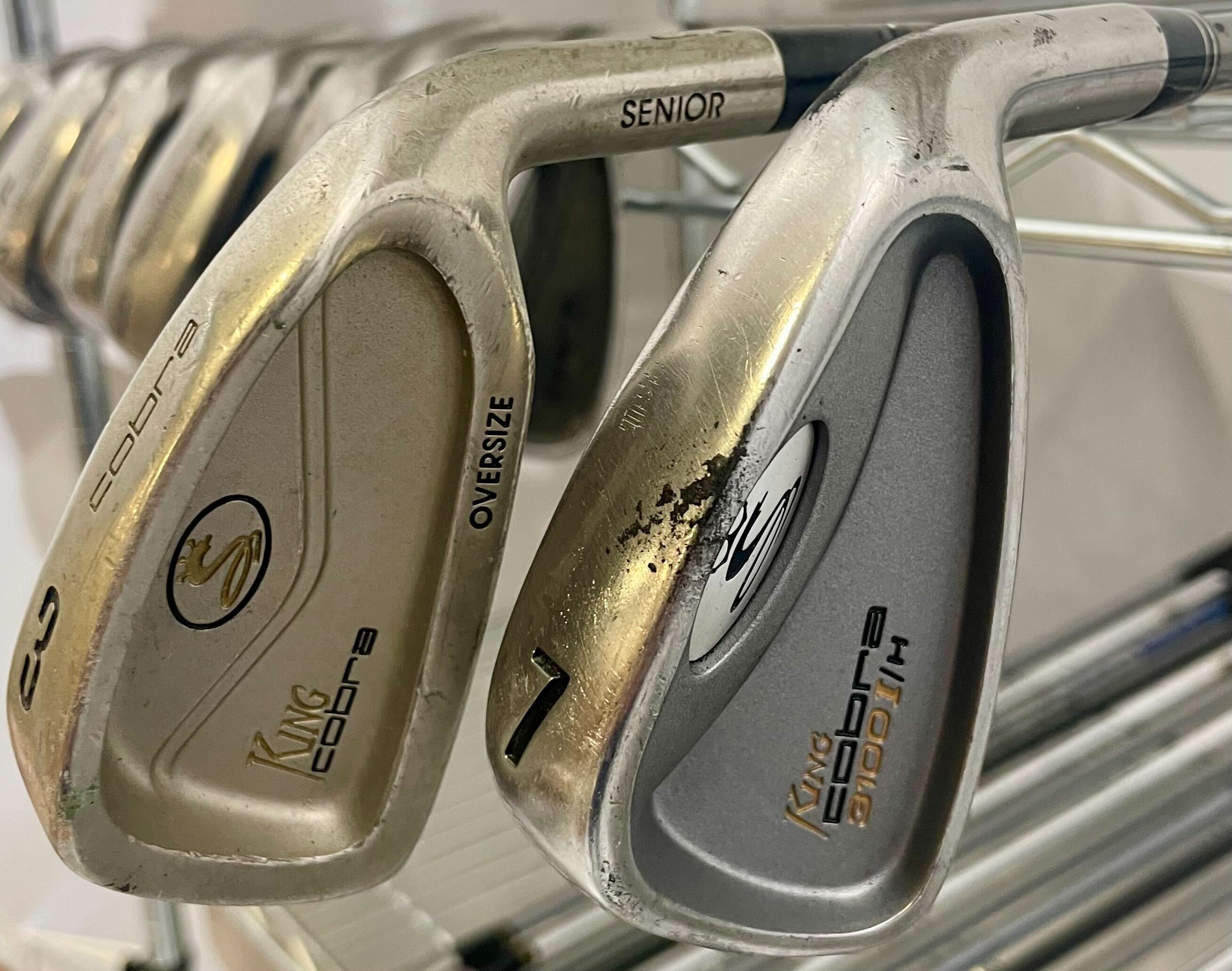 Wholesale Lot of 50 Golf Clubs - Assorted King Cobra Single Irons-Next Round
