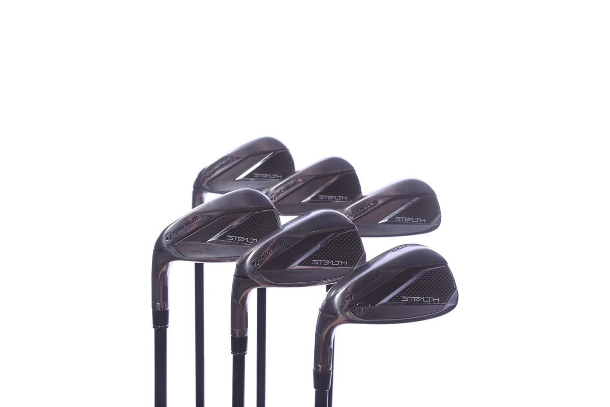 Used TaylorMade STEALTH Iron Set - Left-Handed - 5-PW - Regular Flex