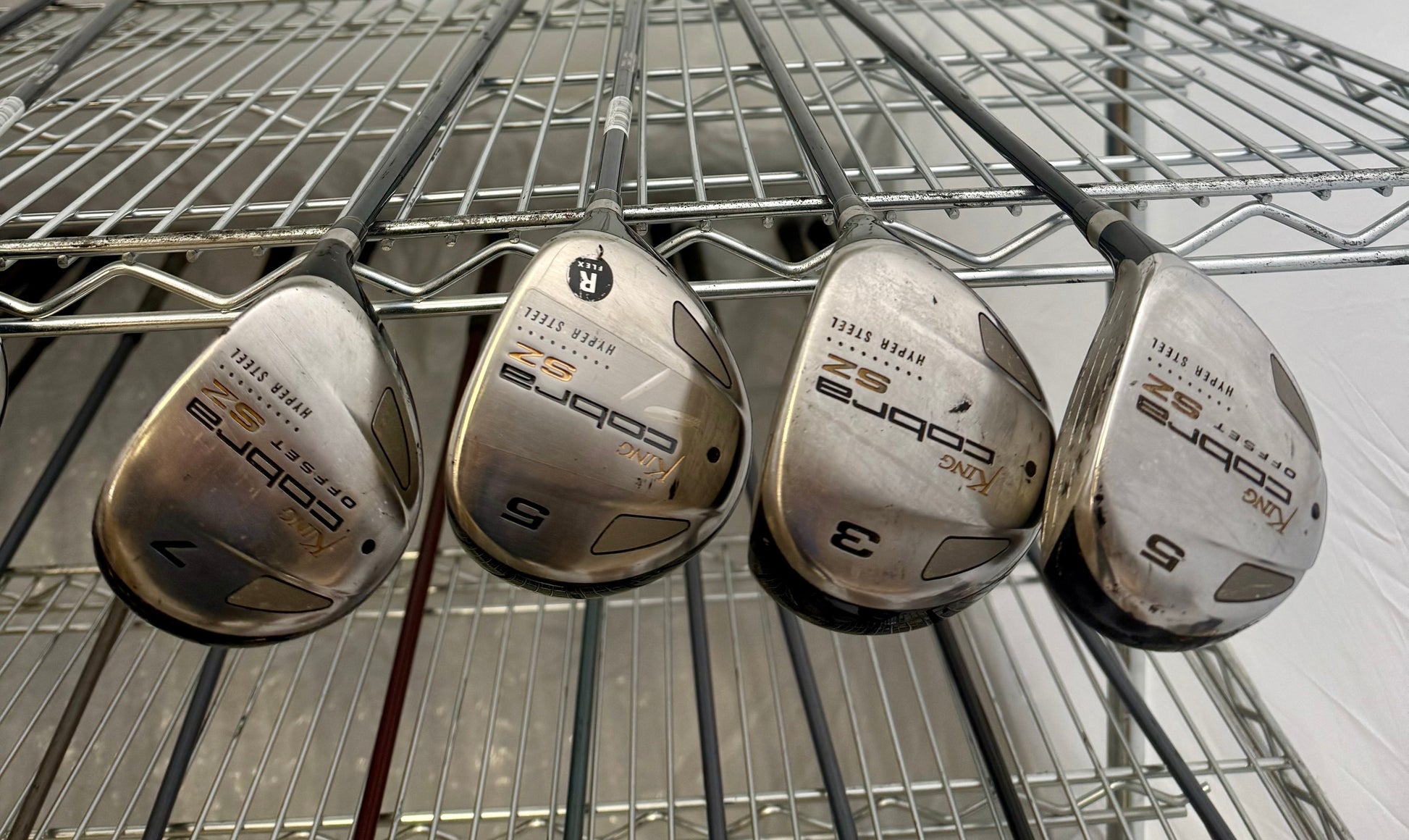 Wholesale Lot of 30 Golf Clubs - Callaway Drives & Cobra Fairway Woods-Next Round