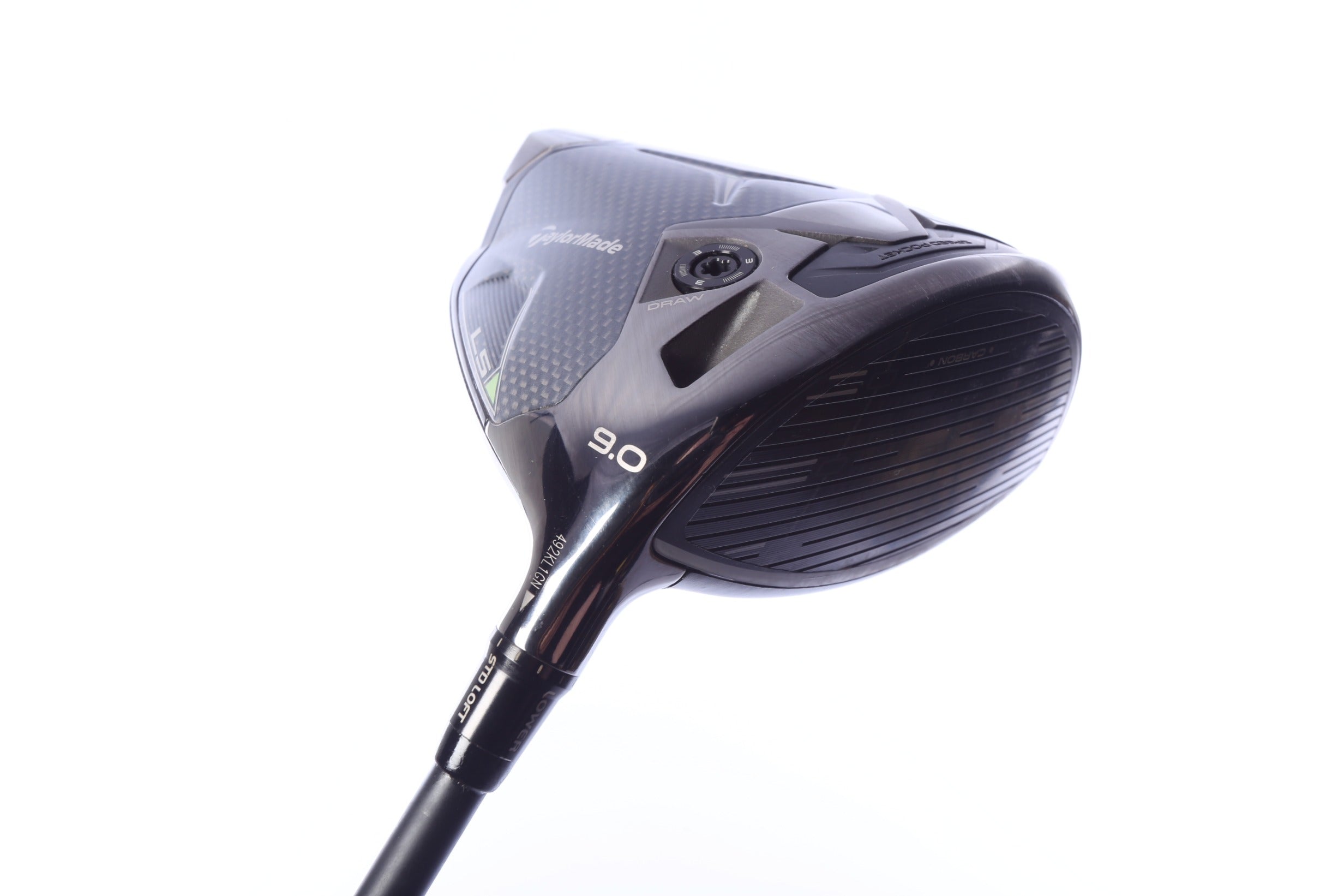 Used TaylorMade Qi35 LS Driver - 9 Degrees - Stiff Flex Mitsubishi TENSEI 1K Black - Right-Handed-Next Round