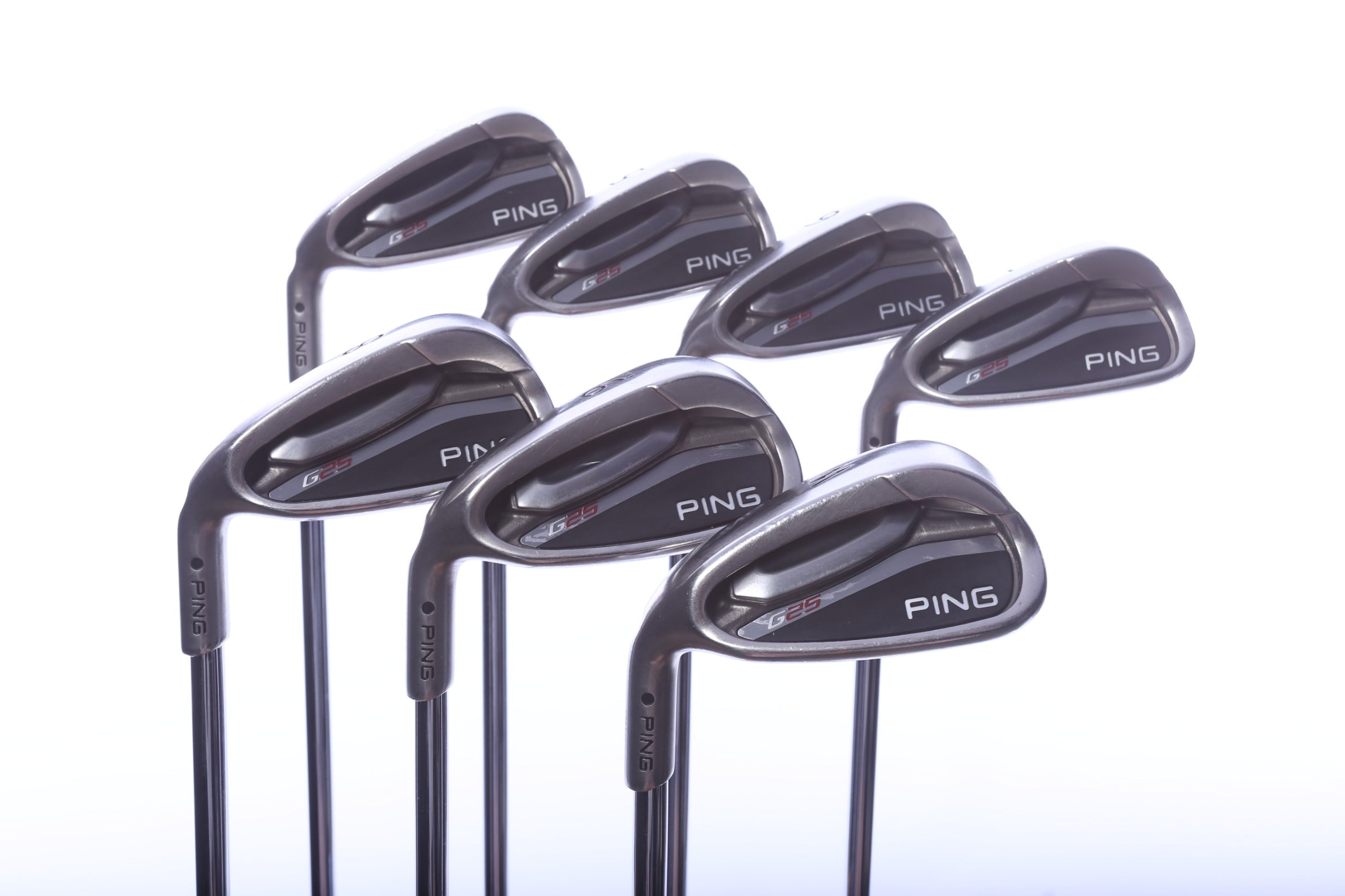 Used Ping G25 Iron Set - Left-Handed - 4-PW - Regular Flex
