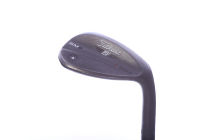 Used Titleist Vokey SM6 Jet Black Lob Wedge - Right-Handed - 58 Degrees - Stiff Flex-Next Round
