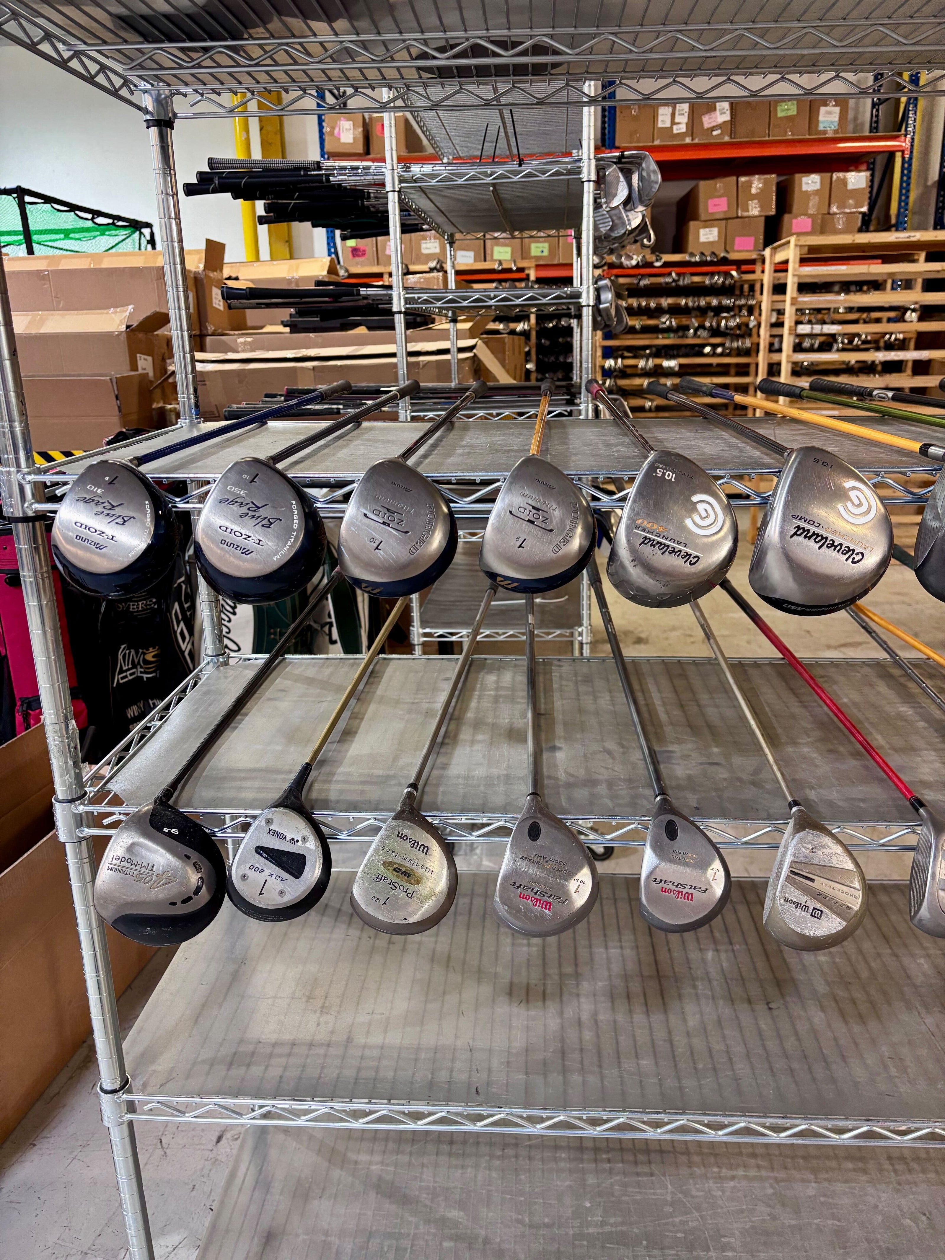 Wholesale Lot 20 Golf Clubs - Assorted Drivers-Next Round