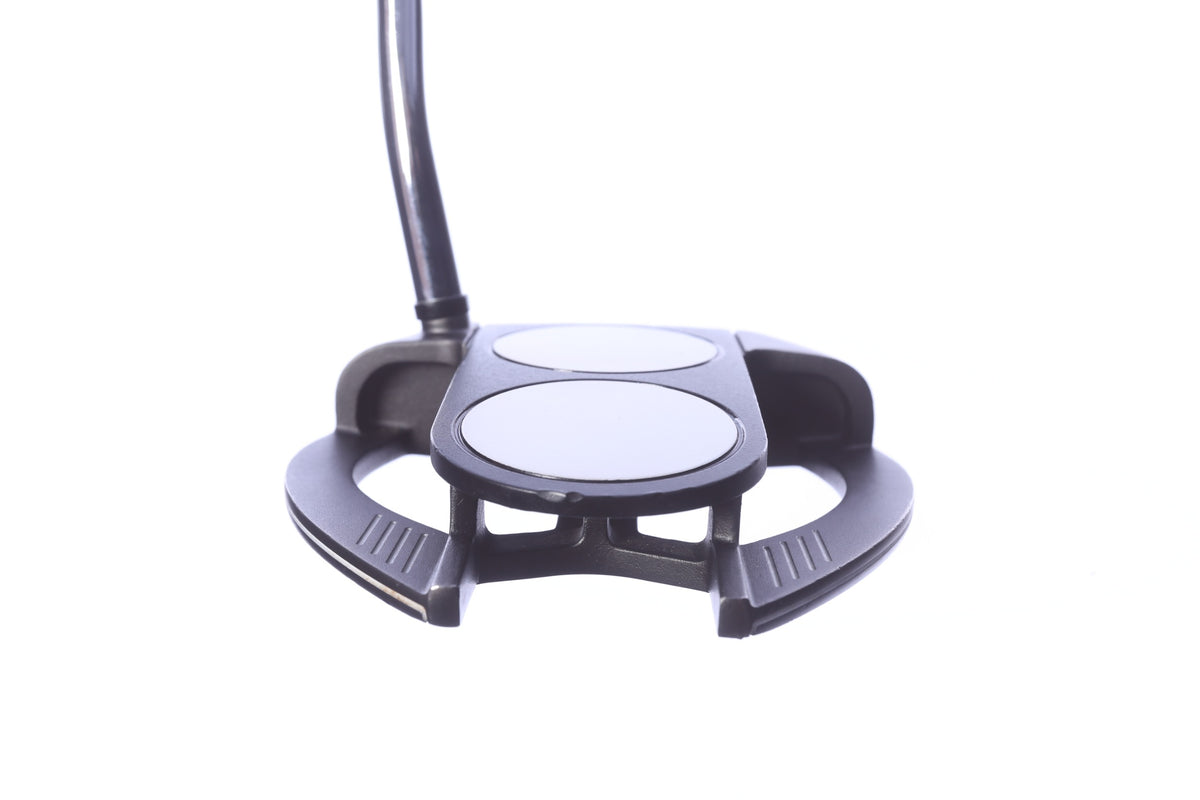 Used Odyssey O-Works Black 2-Ball Fang Putter - Right-Handed - 33 in - Mallet