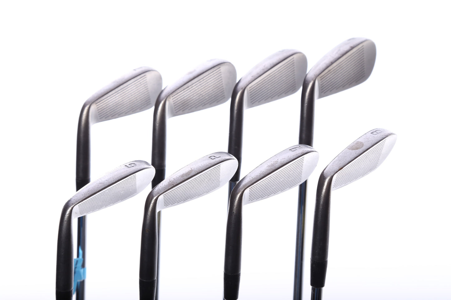 Used Cobra King Forged CB/MB Combo DMB Black Iron Set - Right-Handed - 4-PW, GW - Regular Flex-Next Round
