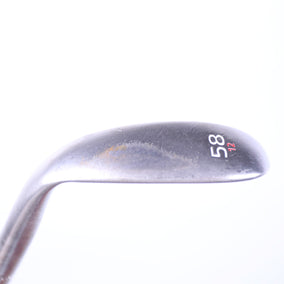 Used Titleist Vokey SM6 Steel Gray Lob Wedge - Right-Handed - 58 Degrees - Wedge Flex-Next Round