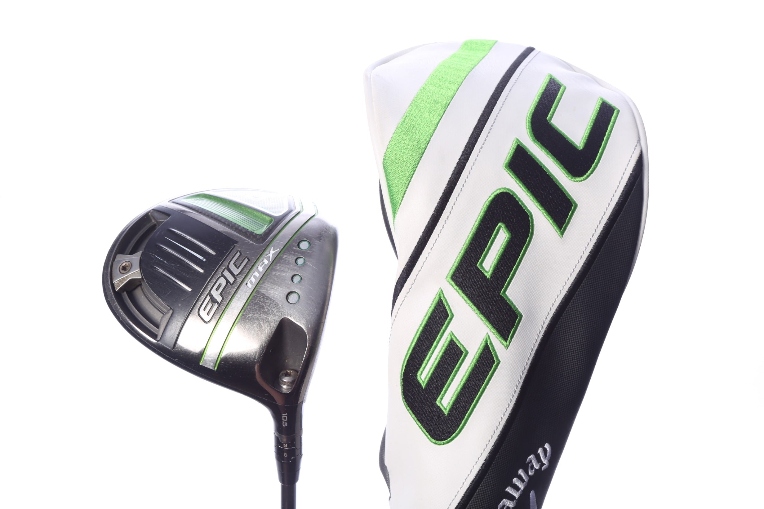 Used Callaway Epic MAX Driver - 10.5 Degrees - Seniors Flex Project X EvenFlow Riptide - Right-Handed-Next Round