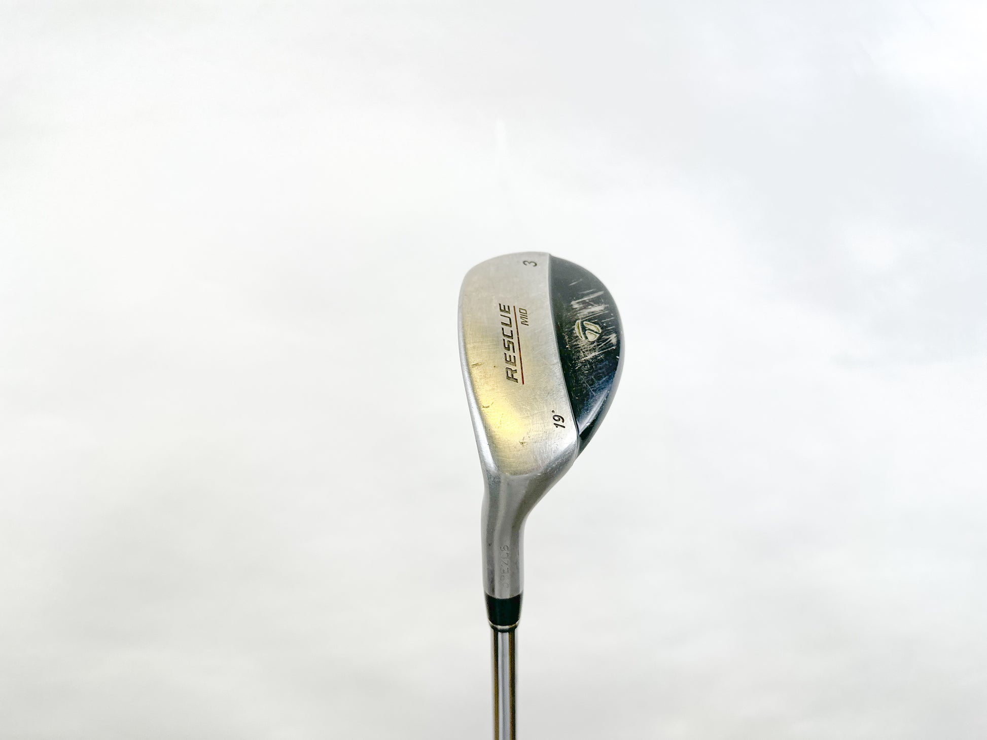 Used TaylorMade Rescue Mid 3H Hybrid - Left-Handed - 19 Degrees - Stiff Flex-Next Round