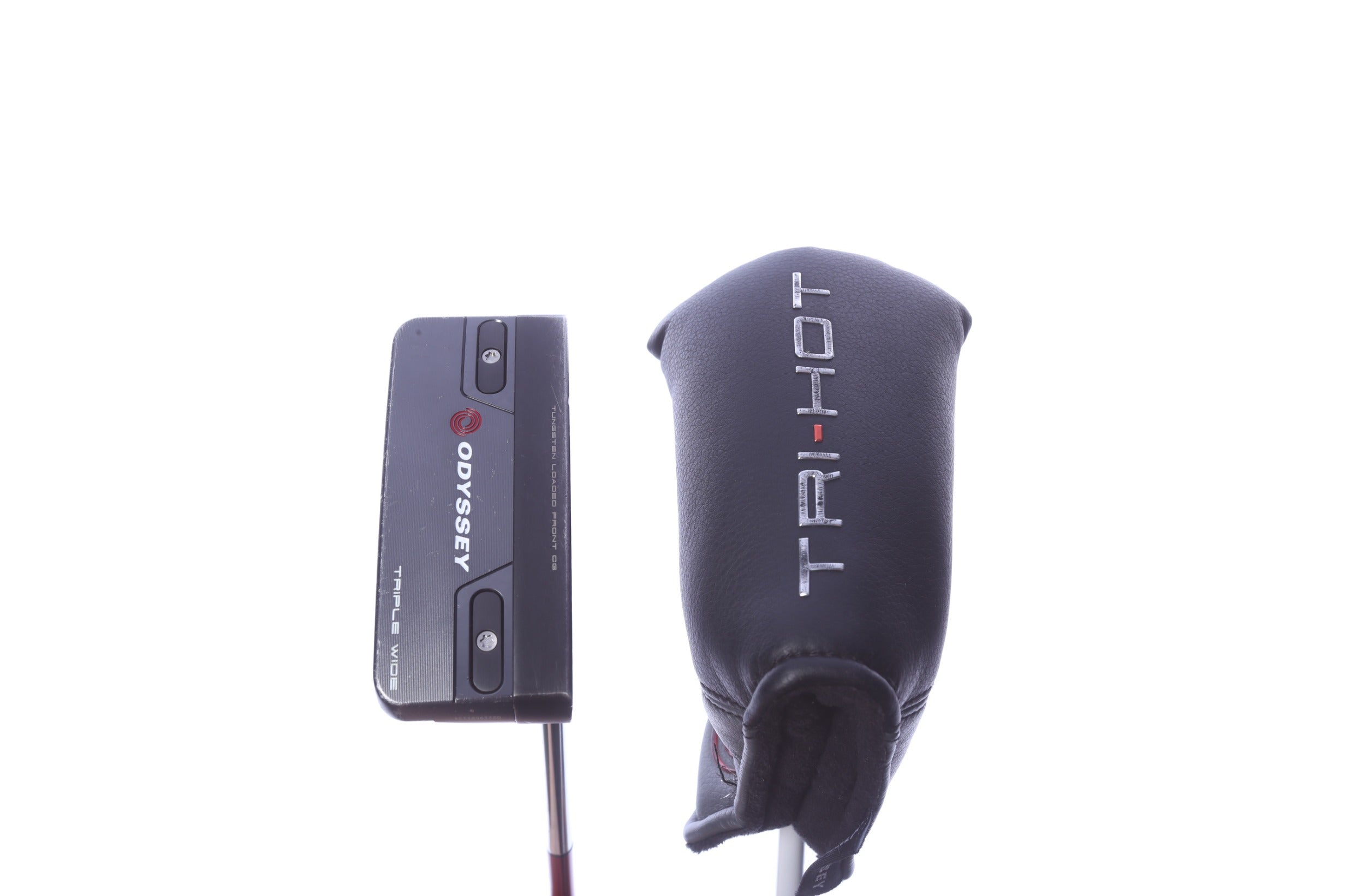 Used Odyssey Tri-Hot 5K Triple Wide Center-Shafted Putter - Right-Handed - 35 in - Blade