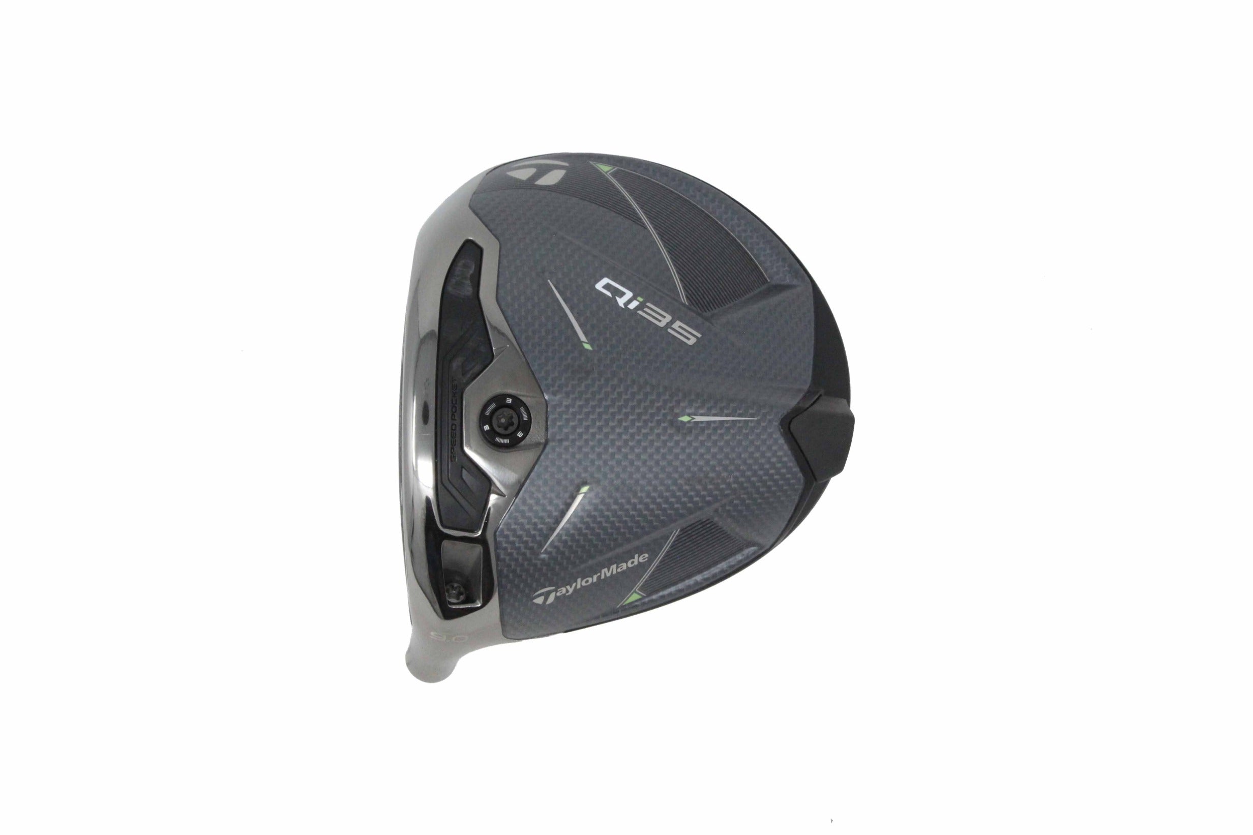 Used TaylorMade Qi35 Driver - HEAD ONLY - Left-Handed - 9 Degrees
