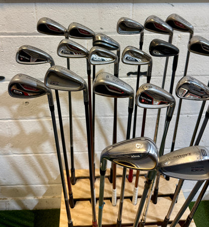 Wholesale Lot of 45 Golf Clubs - Adams Single Irons - RH/LH - Mixed Flexes-Next Round