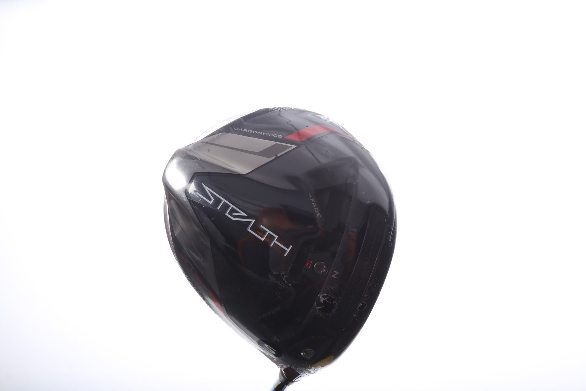 Used TaylorMade STEALTH PLUS Driver - 10.5 Degrees - Stiff Flex Project X Hzrdus RDX Smoke Red - Right-Handed-Next Round