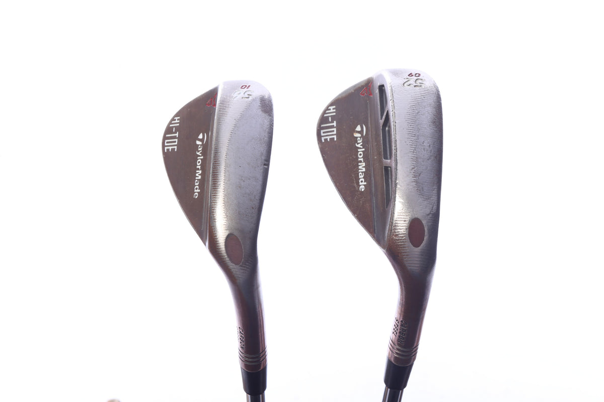 Used TaylorMade Milled Grind Hi-Toe Wedge Set - Right-Handed - 52*, 56* - Wedge Flex