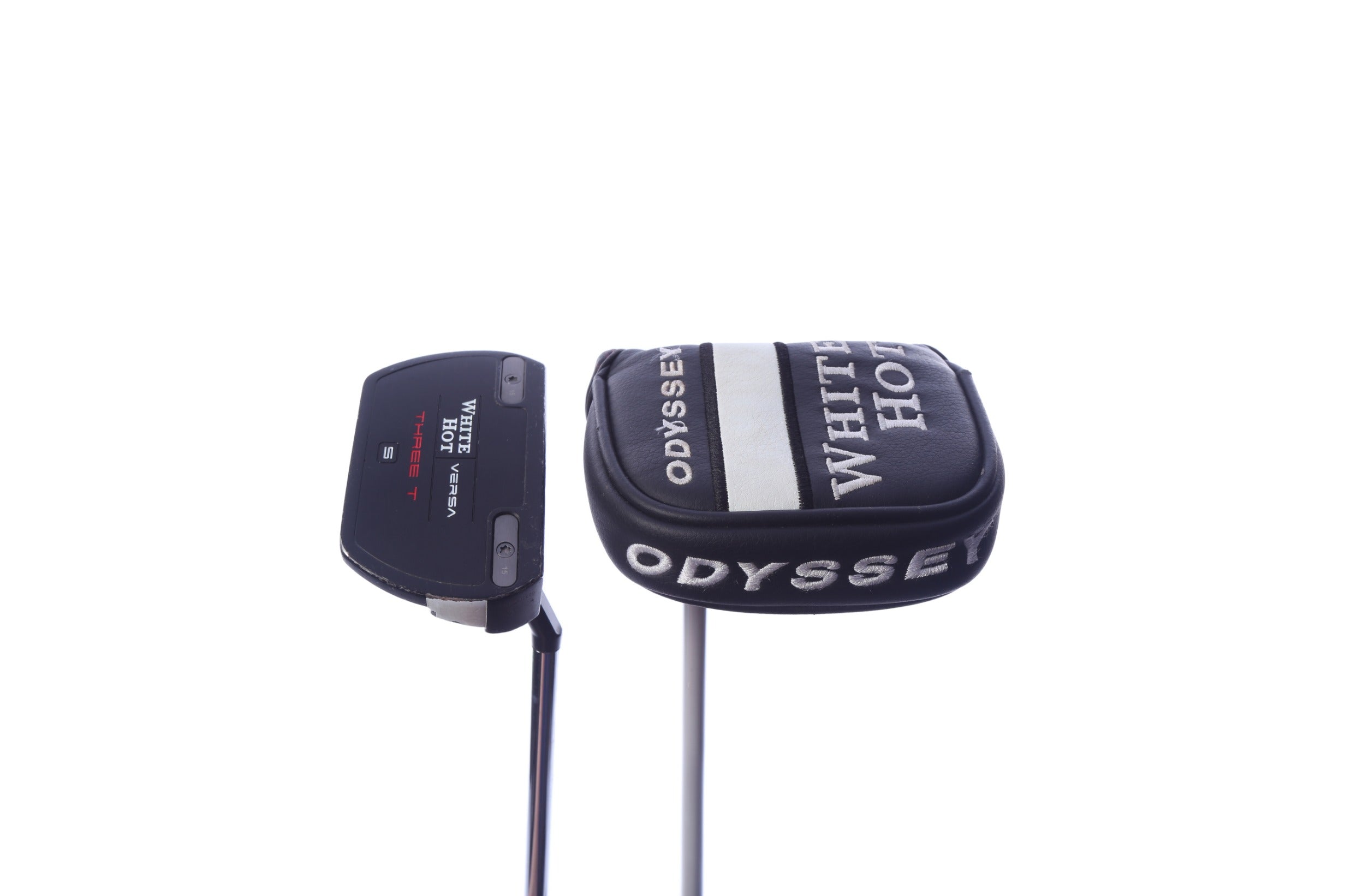 Used Odyssey White Hot Versa Three T Putter - Right-Handed - 35 in - Mid-mallet-Next Round