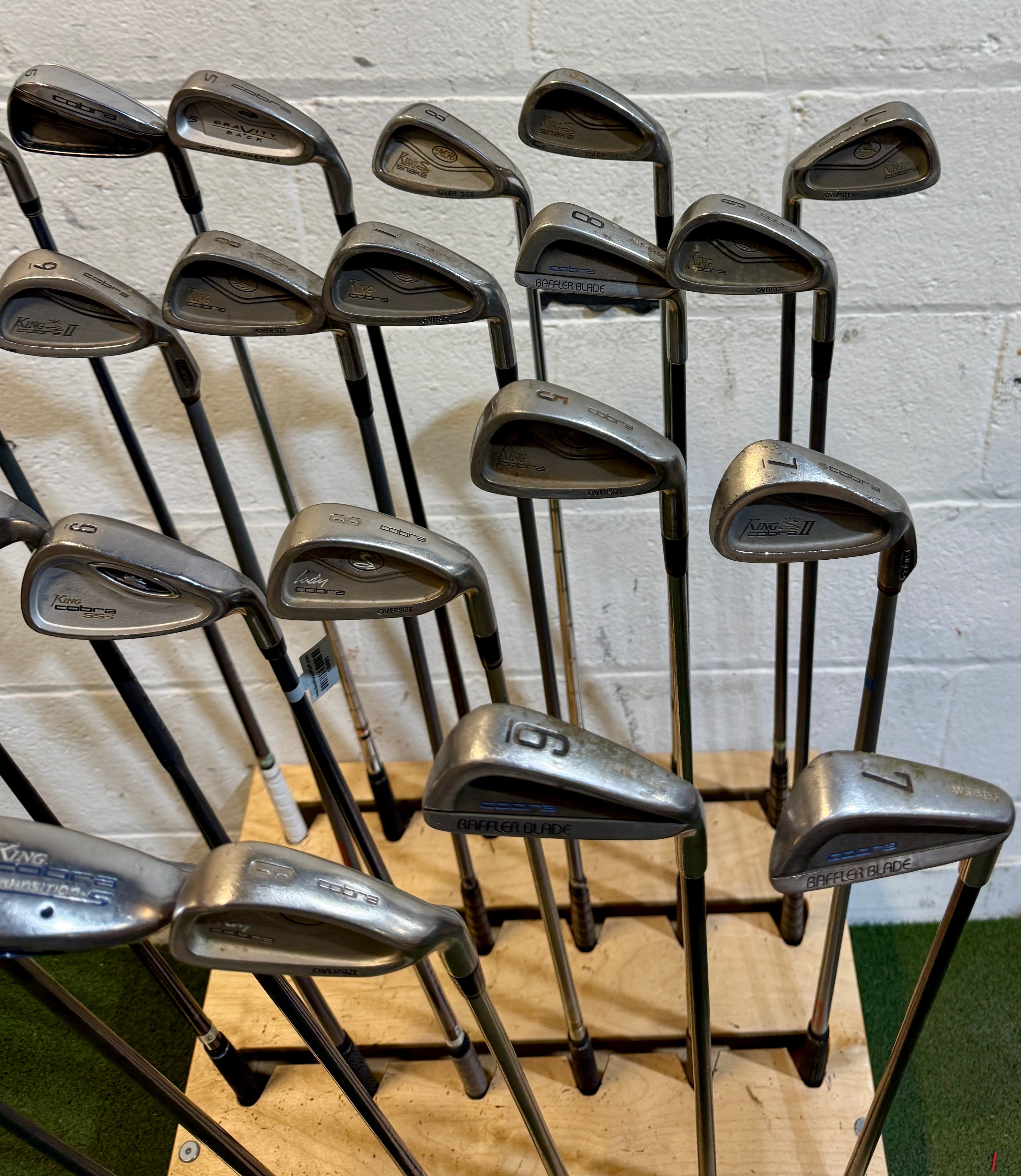 Wholesale Lot of 45 Golf Clubs - Cobra Single Irons-Next Round