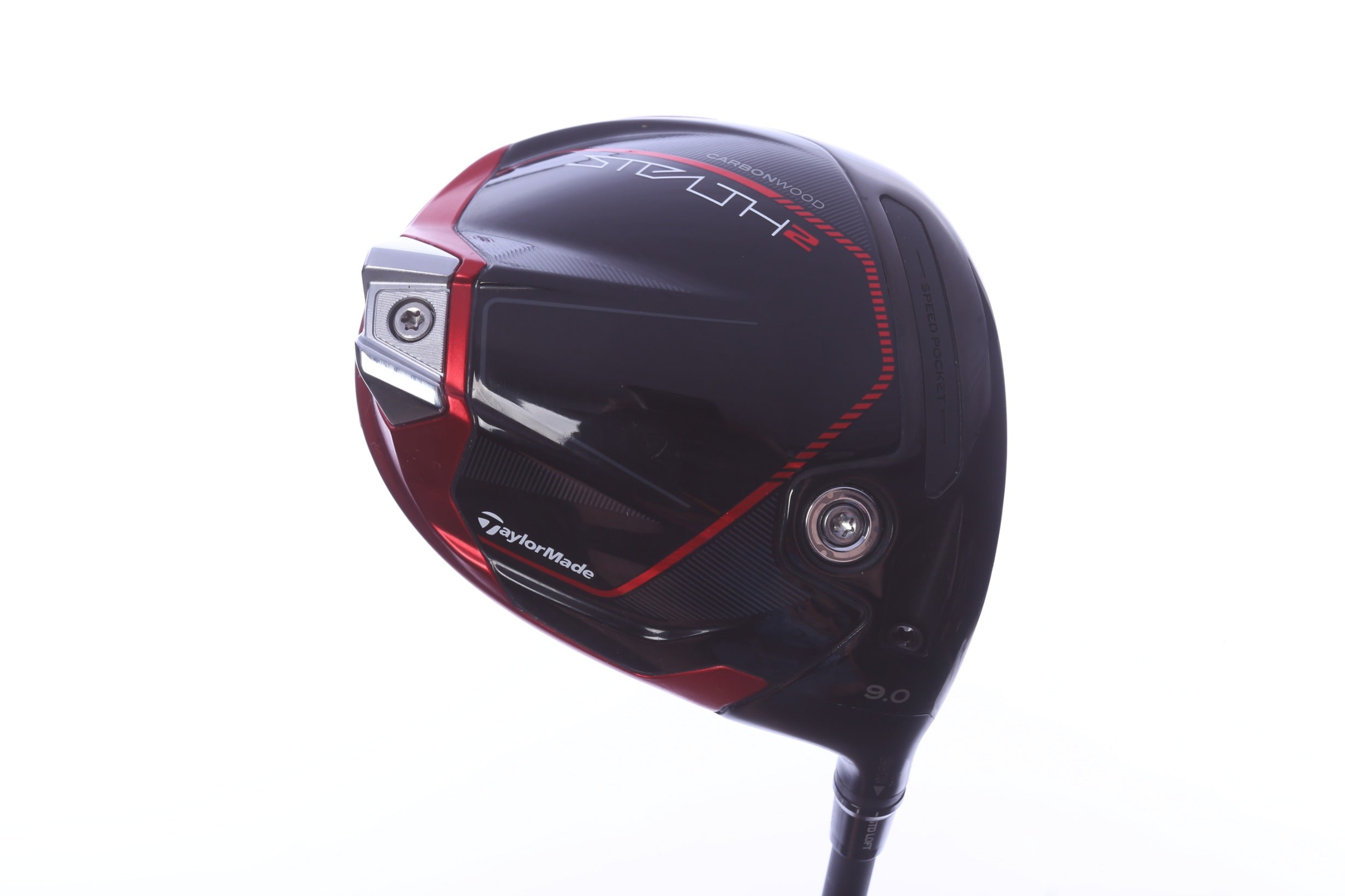 Used TaylorMade STEALTH 2 Driver - 9 Degrees - Stiff Flex Aldila ROGUE Silver 110 M.S.I - Right-Handed