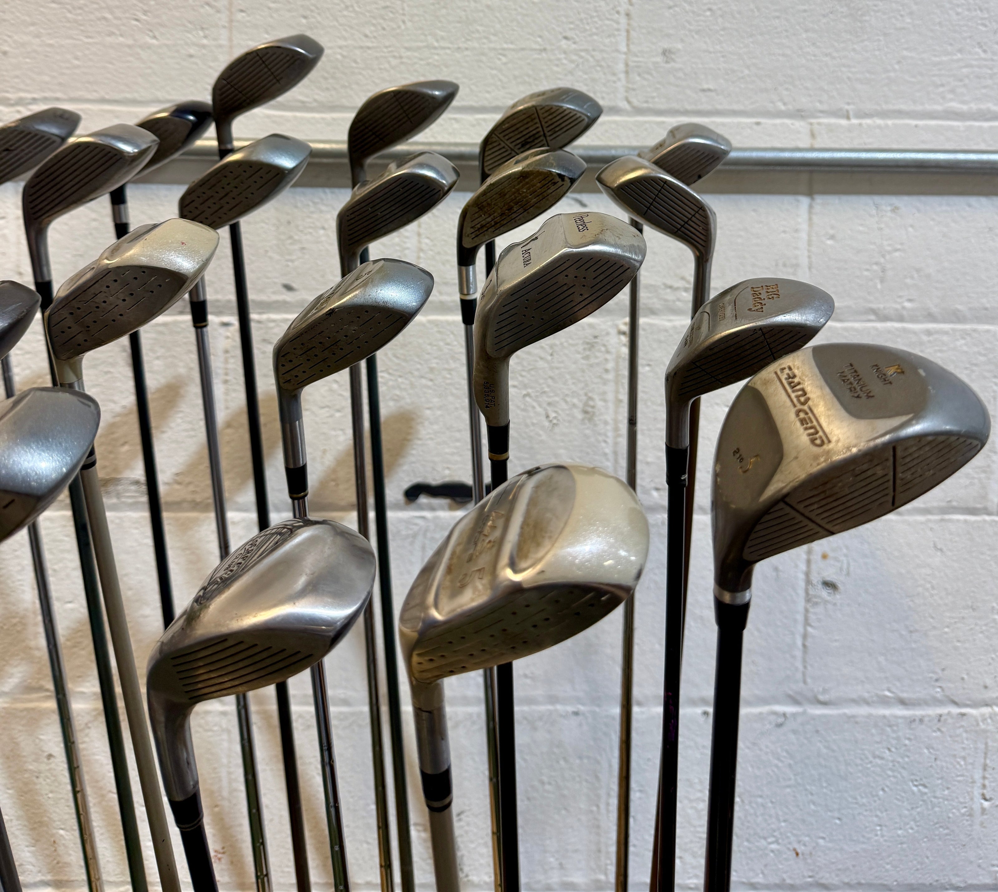 Wholesale Lot of 40 Golf Clubs - Assorted Fairway Woods - RH/LH - Mixed Flexes-Next Round