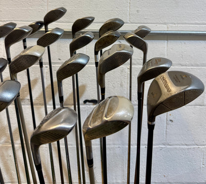 Wholesale Lot of 40 Golf Clubs - Assorted Fairway Woods - RH/LH - Mixed Flexes-Next Round