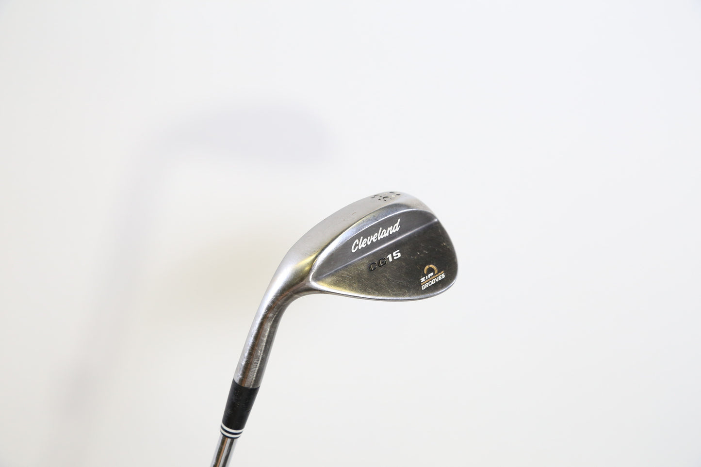 Used Cleveland CG15 Black Pearl Sand Wedge - Left-Handed - 56 Degrees - Stiff Flex