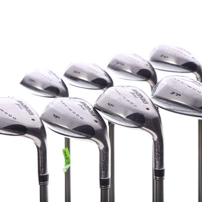 Used Tour Edge BAZOOKA JMAX IRON-WOOD Iron Set - Right-Handed - 4-PW, SW - Seniors Flex-Next Round