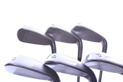 Used Cobra King F8 One Length Iron Set - Left-Handed - 5-PW - Stiff Flex