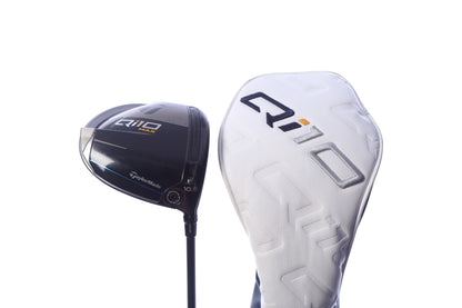Used TaylorMade Qi10 MAX Driver - 10.5 Degrees - Extra Stiff Flex Mitsubishi Tensei AV Black Limited - Right-Handed