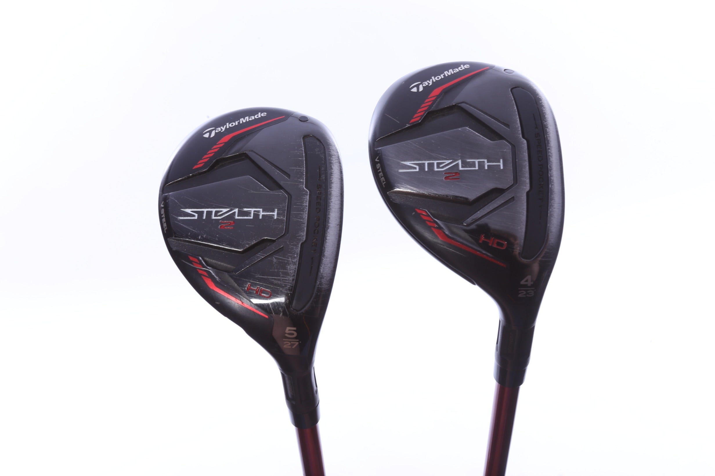 Used TaylorMade STEALTH 2 HD Rescue Hybrid Set - Right-Handed - 4H, 5H - Regular Flex-Next Round