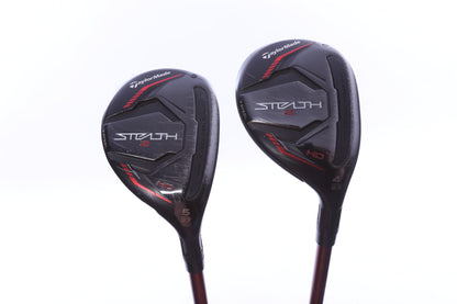 Used TaylorMade STEALTH 2 HD Rescue Hybrid Set - Right-Handed - 4H, 5H - Regular Flex-Next Round