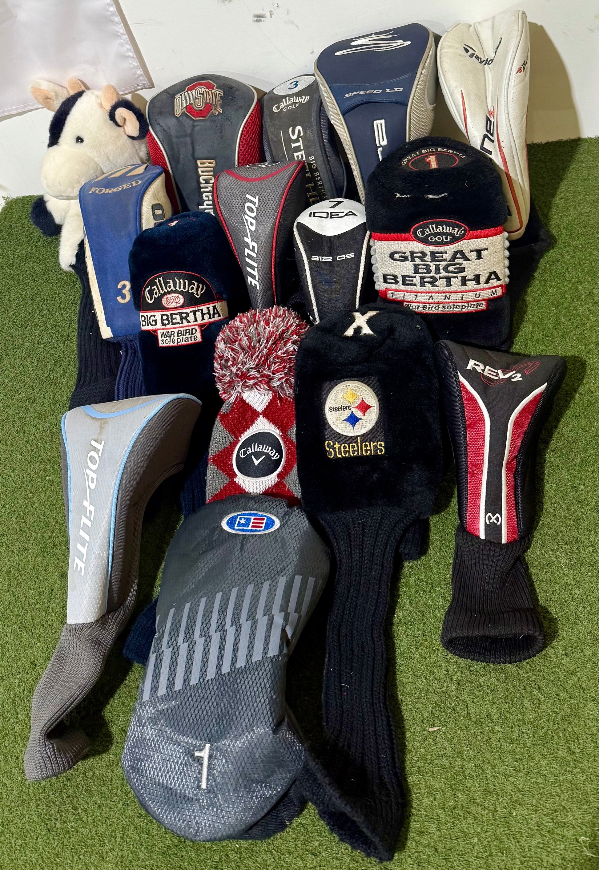 Wholesale Lot of 80 Golf Headcovers-Next Round