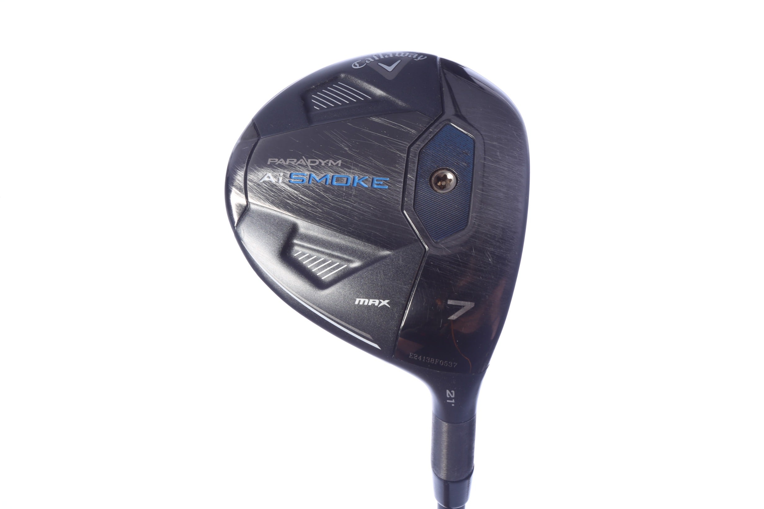 Used Callaway Paradym Ai Smoke MAX 7-Wood - Right-Handed - 21 Degrees - Ladies Flex
