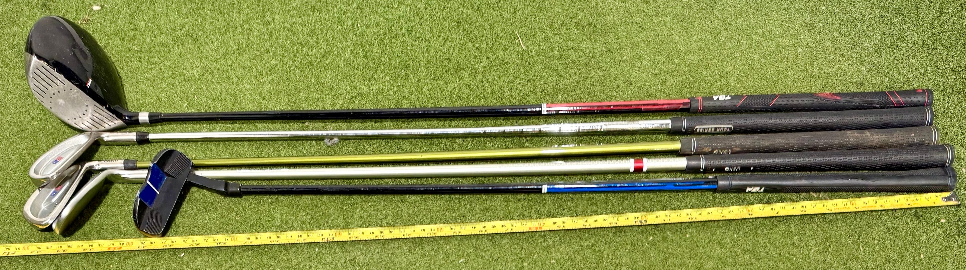 Wholesale Lot of 2 Kids Sets - Right-Handed - U.S Kids Golf, Cobra and TGA-Next Round