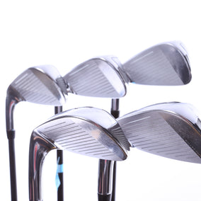 Used Cobra King F9 SpeedBack Iron Set - Right-Handed - 6-PW - Seniors Flex-Next Round