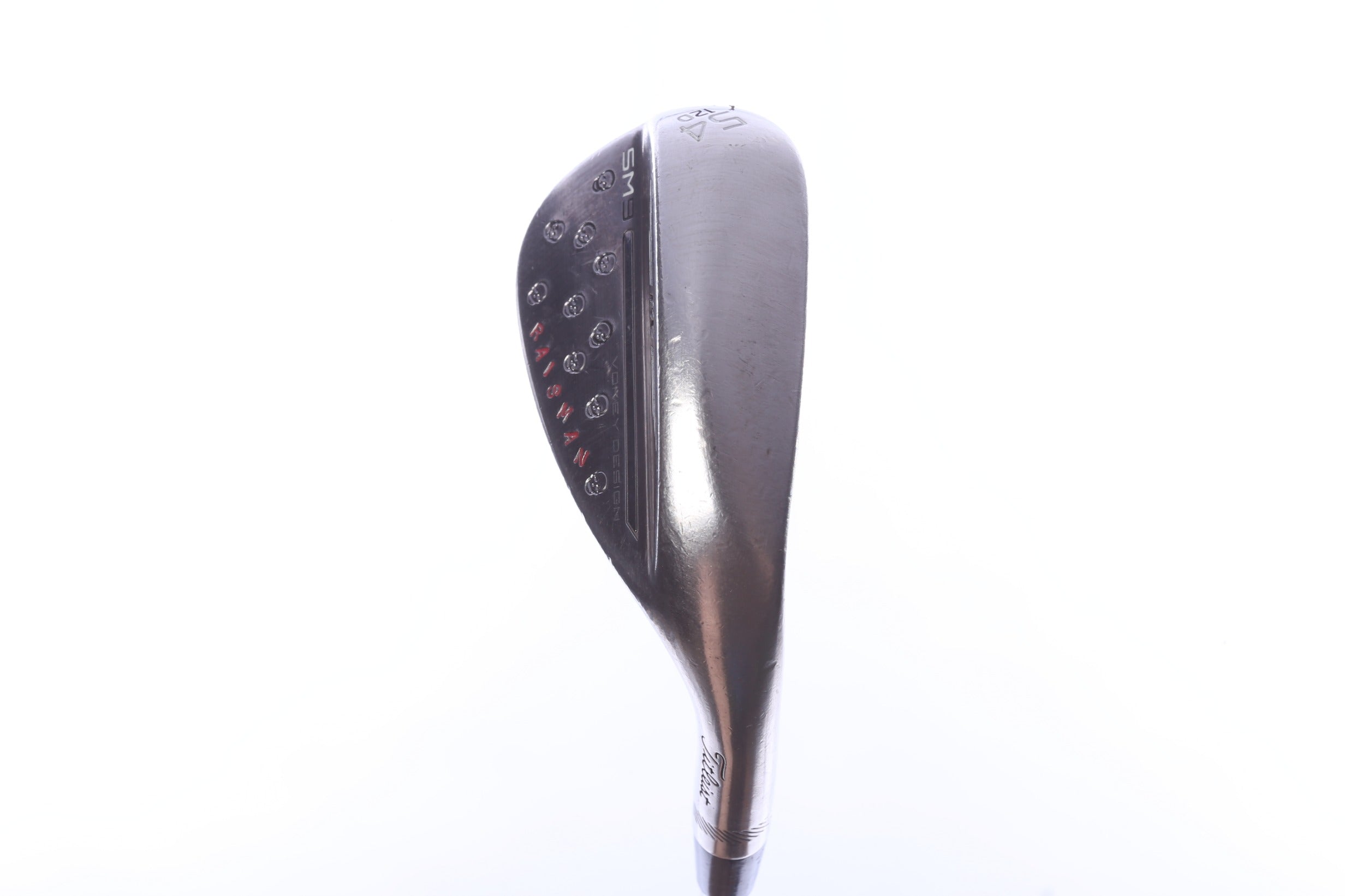 Used Titleist Vokey SM9 Brushed Steel Sand Wedge - Right-Handed - 54 Degrees - Wedge Flex-Next Round