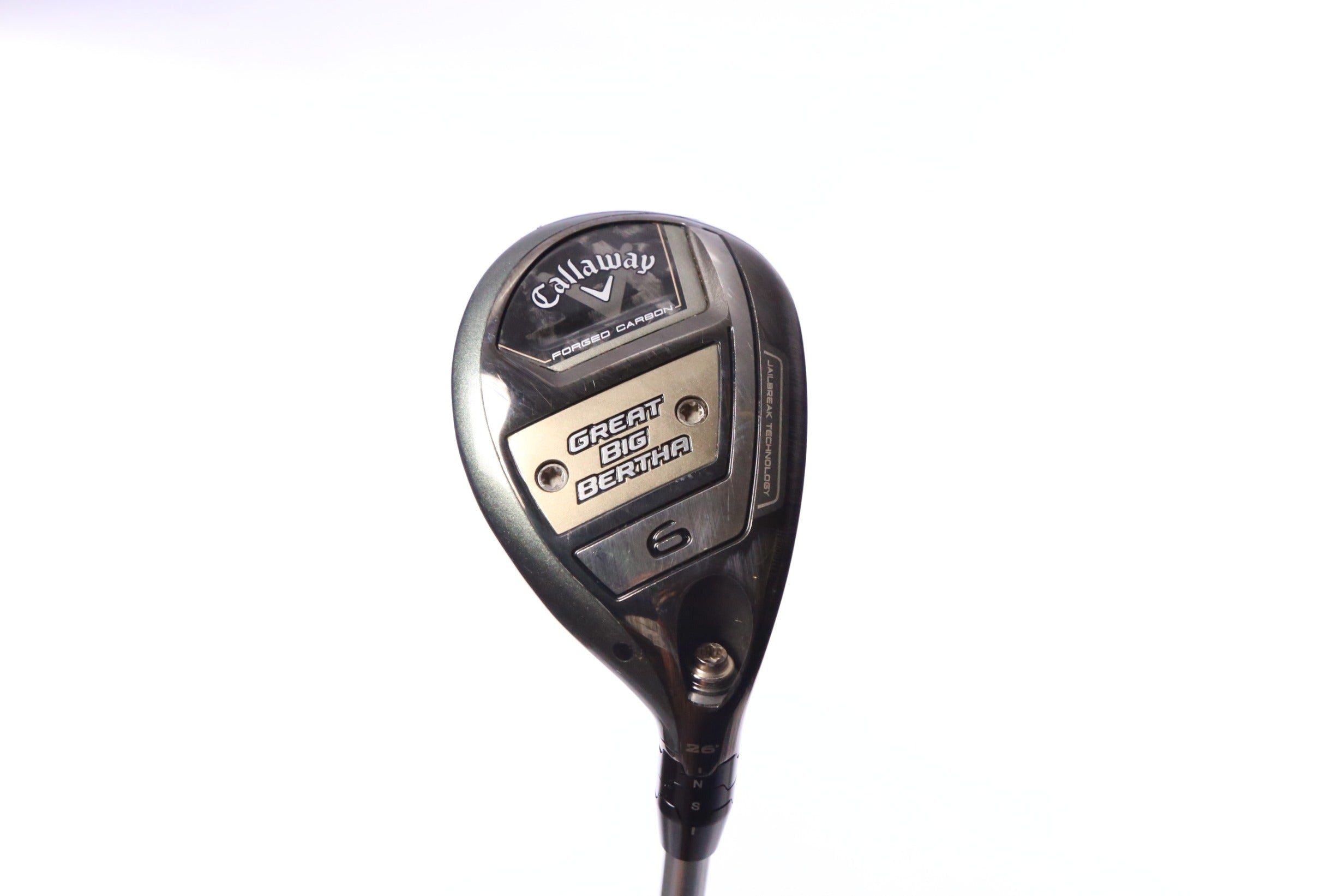 Used Callaway Great Big Bertha 23 6H Hybrid - Right-Handed - 26 Degrees - Seniors Flex-Next Round