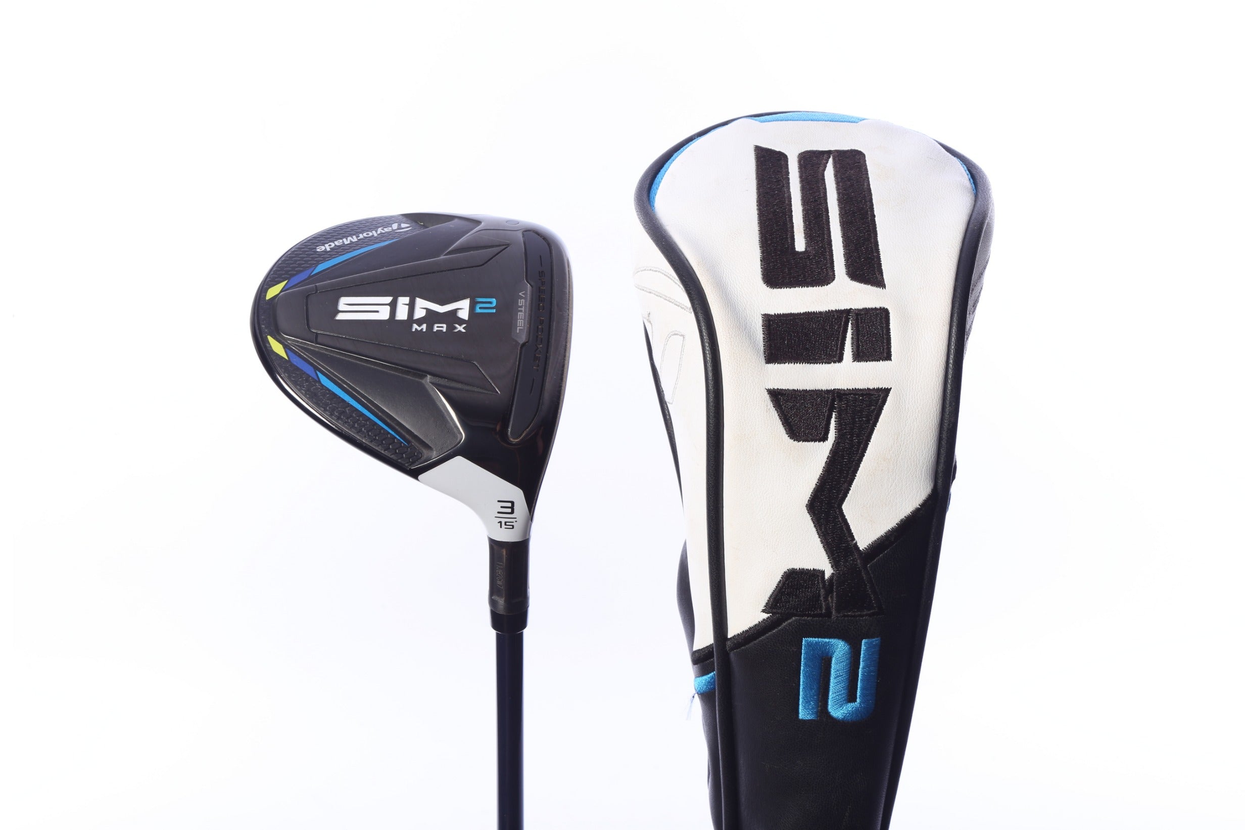 Used TaylorMade SIM2 MAX 3-Wood - Right-Handed - 15 Degrees - Regular Flex-Next Round